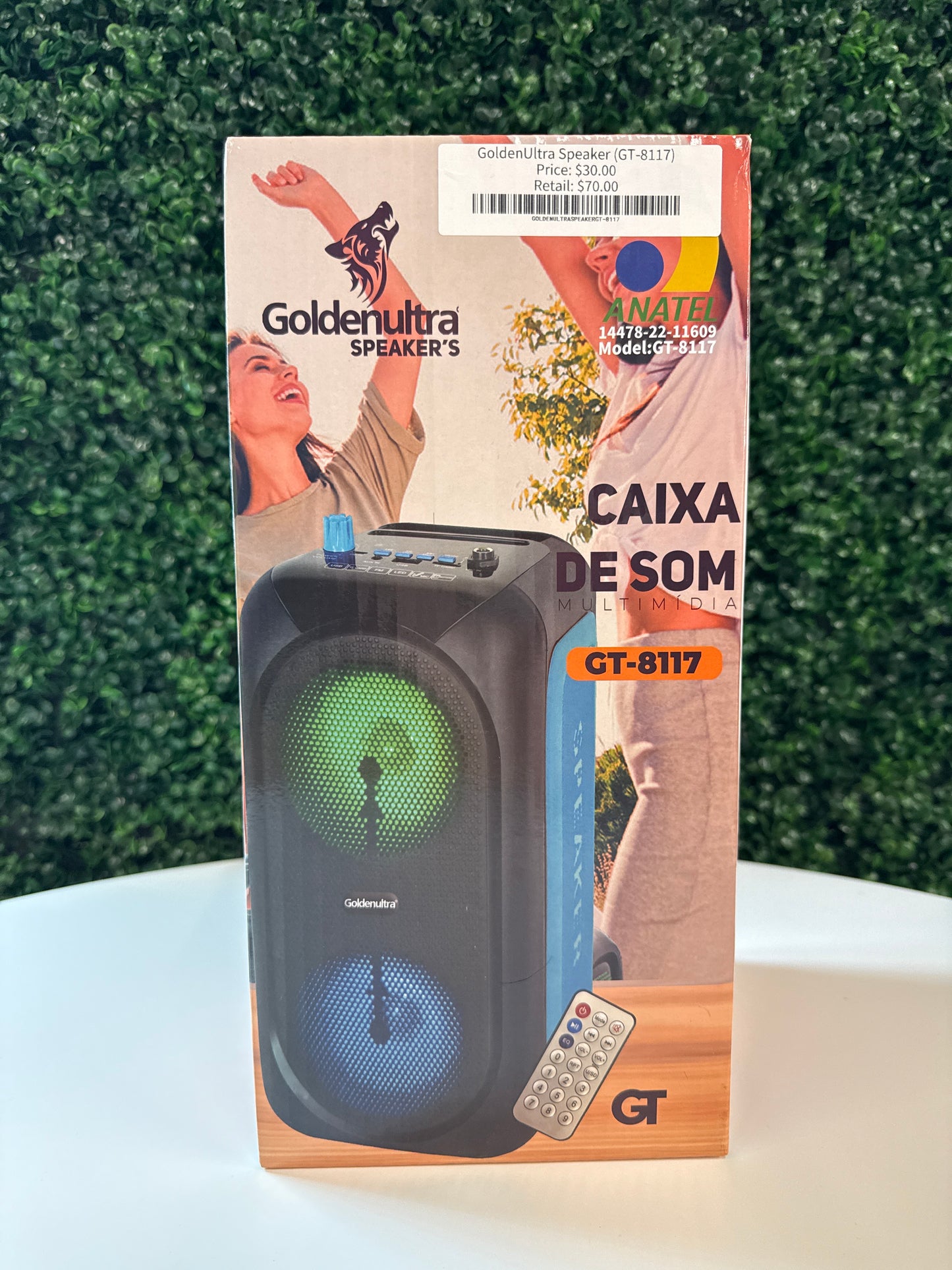 GoldenUltra Speaker GT-8117 product image