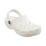 Crocs Unisex-Child Classic Clogs, White/White, 1 Little Kid