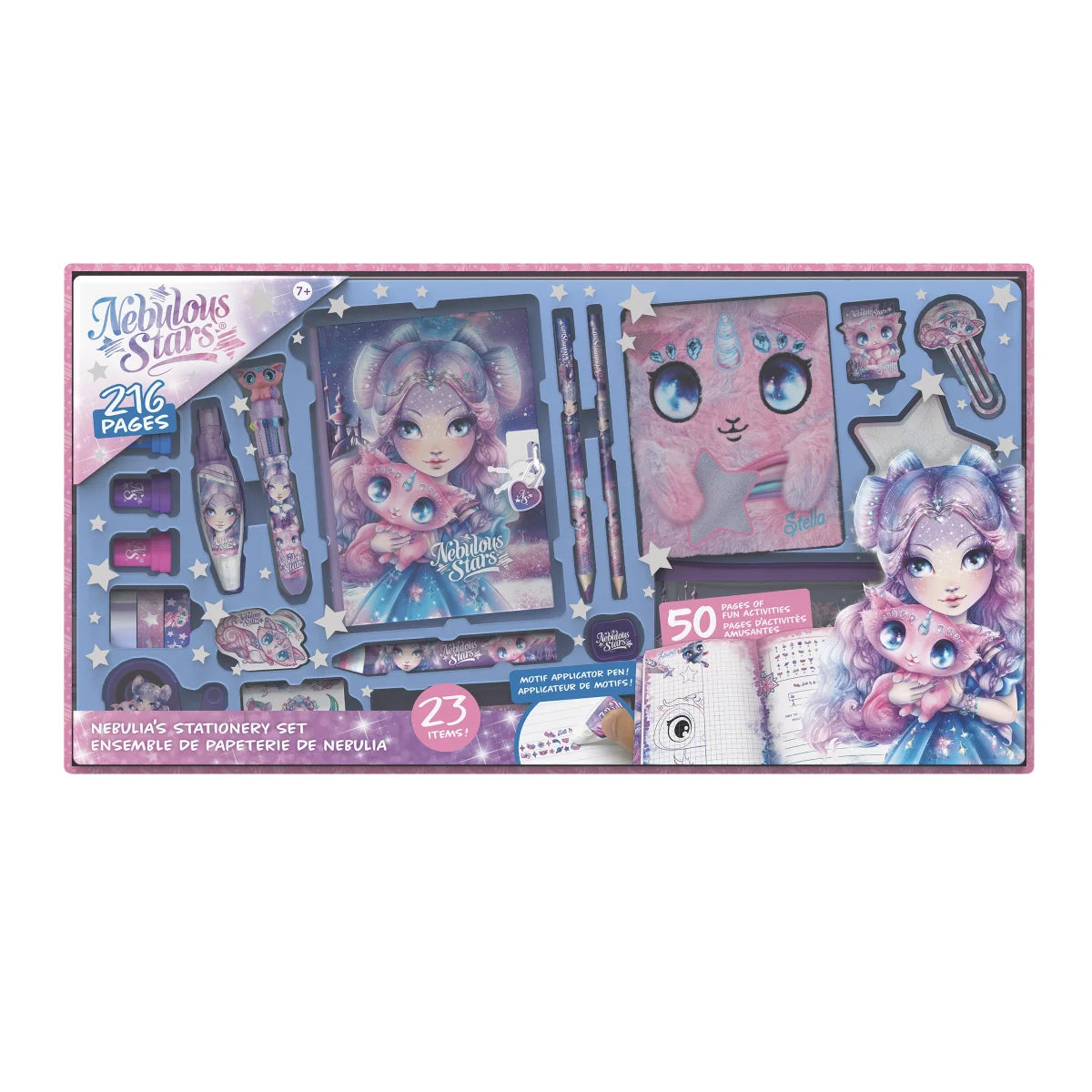 Nebulous Stars – Nebulia’s Stationery Set | Creative Writing & Drawing Kit