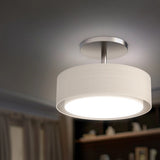 KODA Duo-Mount Fabric Drum Ceiling Light – Modern Home Lighting