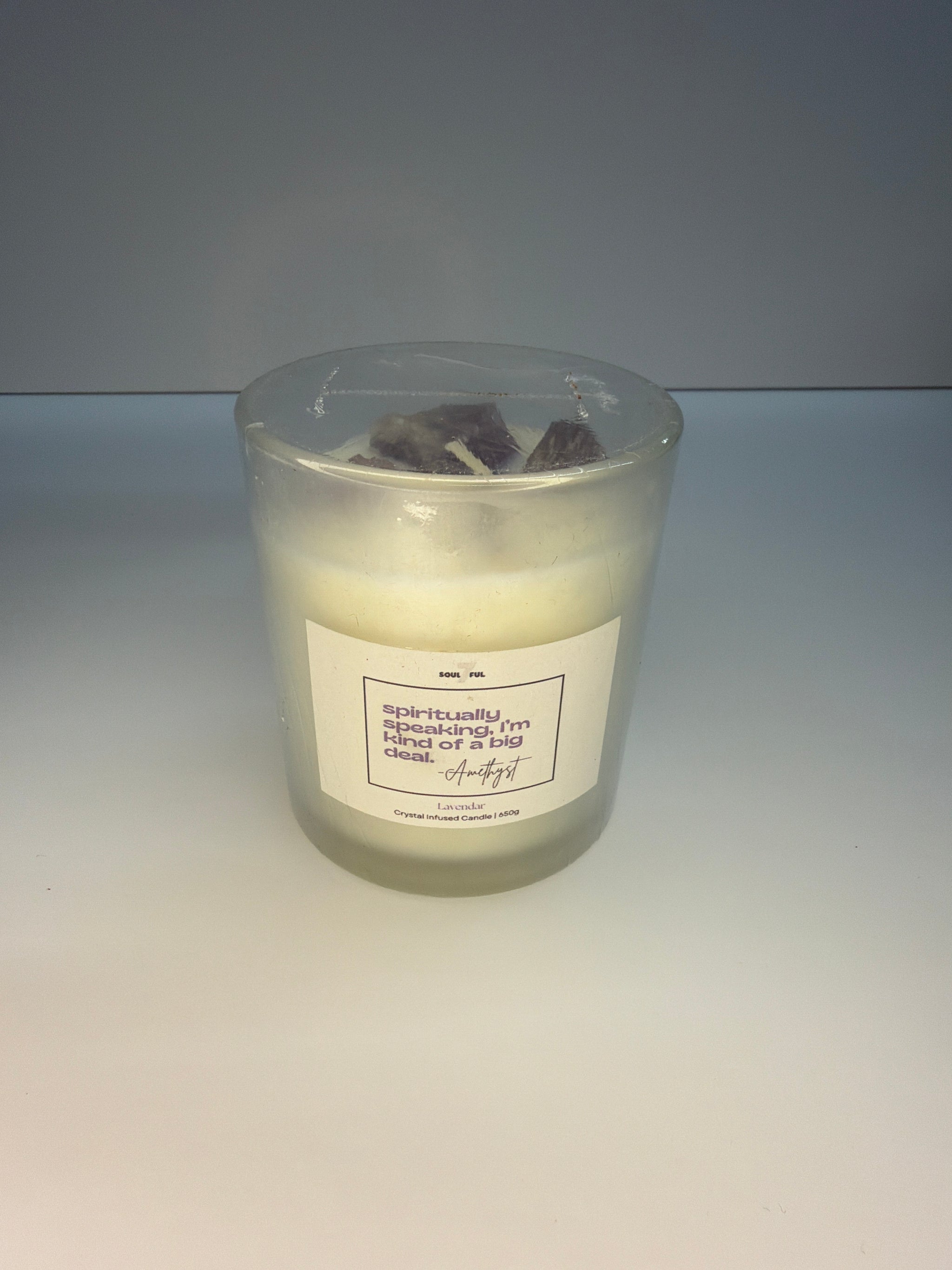 Soulful 7 Scented Candle – Lavender & Ocean Variants (Open Box Like New)