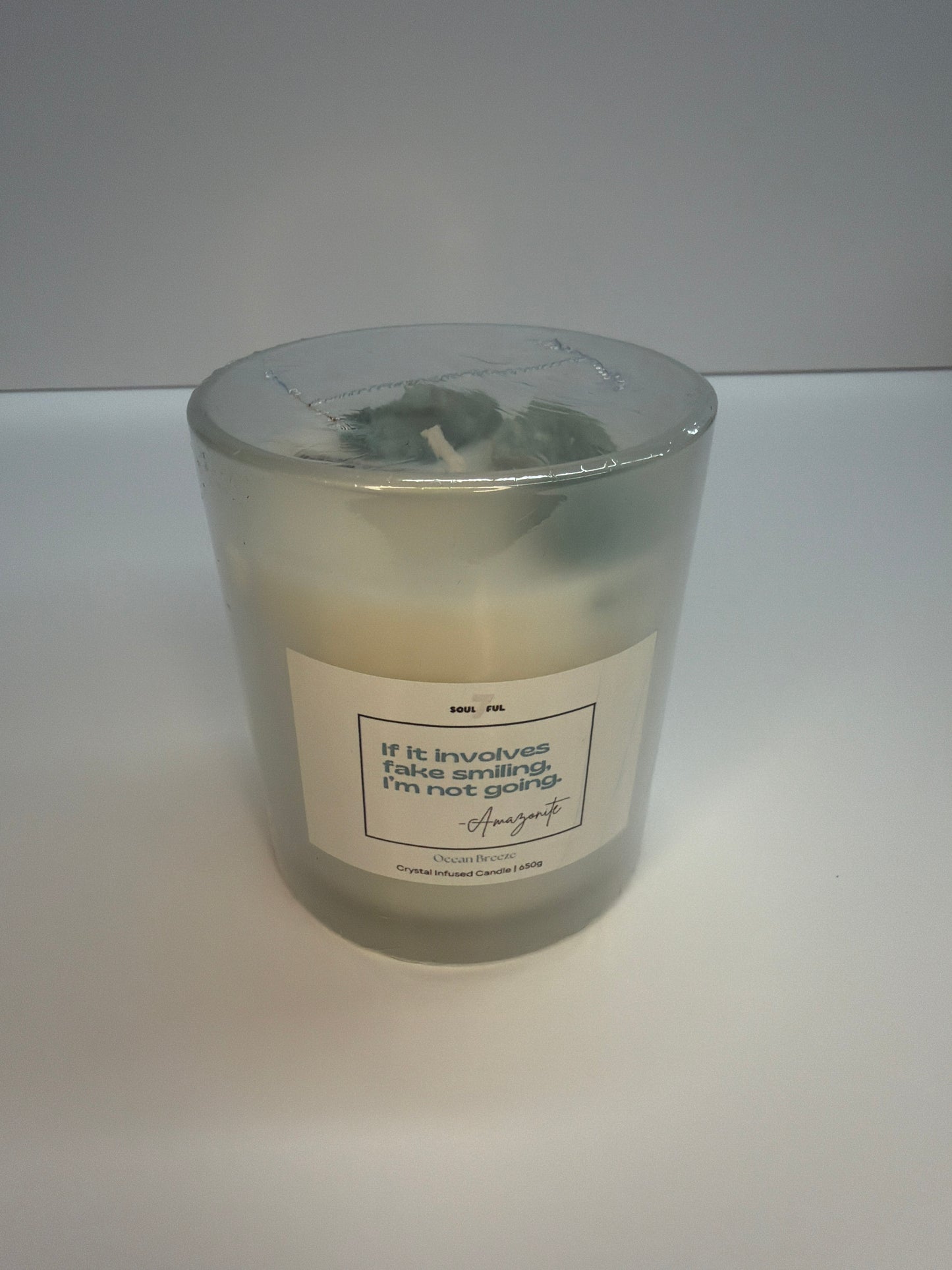 Soulful 7 Scented Candle – Lavender & Ocean Variants (Open Box Like New)