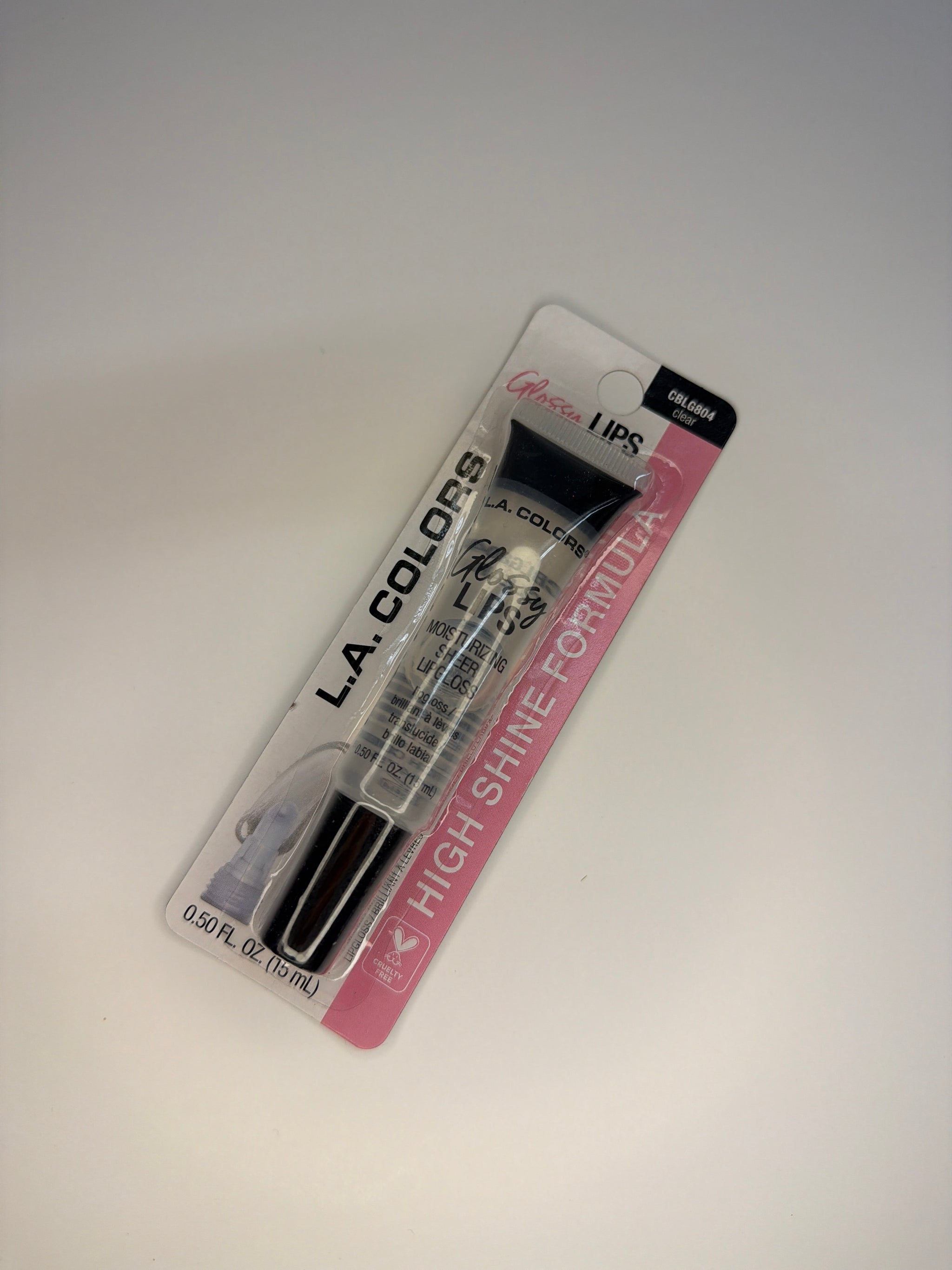 L.A. COLORS Glossy Lips Hydrating & Nourishing Highshine Sheer Tube Lip Gloss