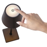 Mikasa Touch Control Rechargeable LED Lamps – Set of 2, Adjustable Brightness Night & Desk Lighting