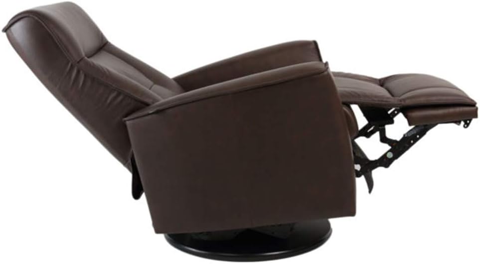 Palliser Anais Top-Grain Leather Swivel Glider Power Recliner