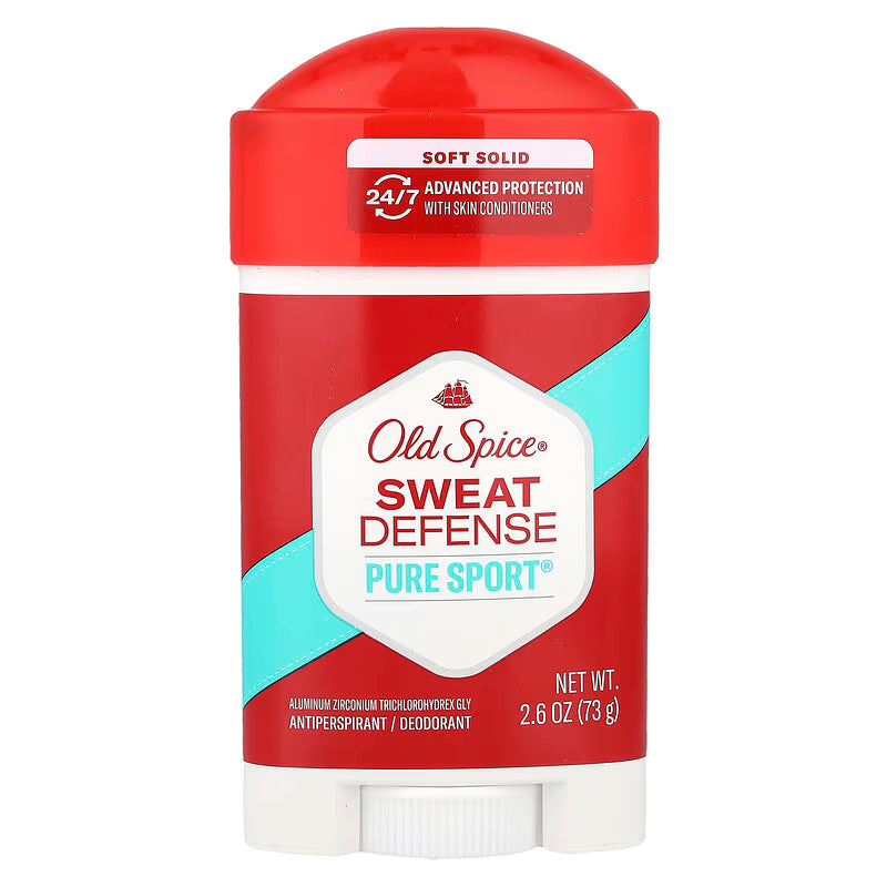 Old Spice Sweat Defense Antiperspirant Deodorant for Men – Pure Sport Plus, 2.6 oz