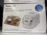 Panasonic SR-ZC123L Multi-Function Rice Cooker – 6 Cup (1.08L)