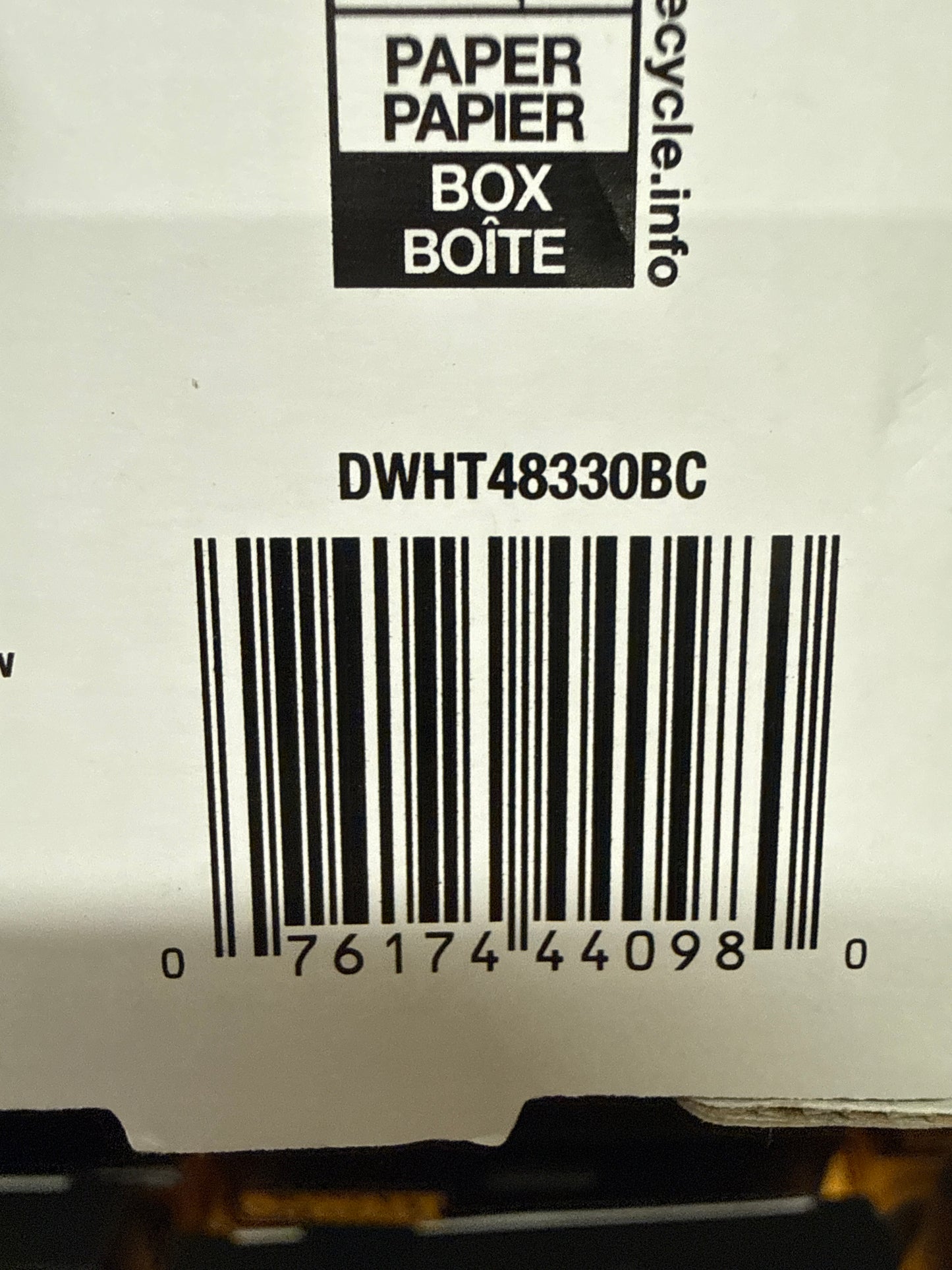 DEWALT DWHT48330BC Bi-Material Chalk Reel Kit 50 ft Blue