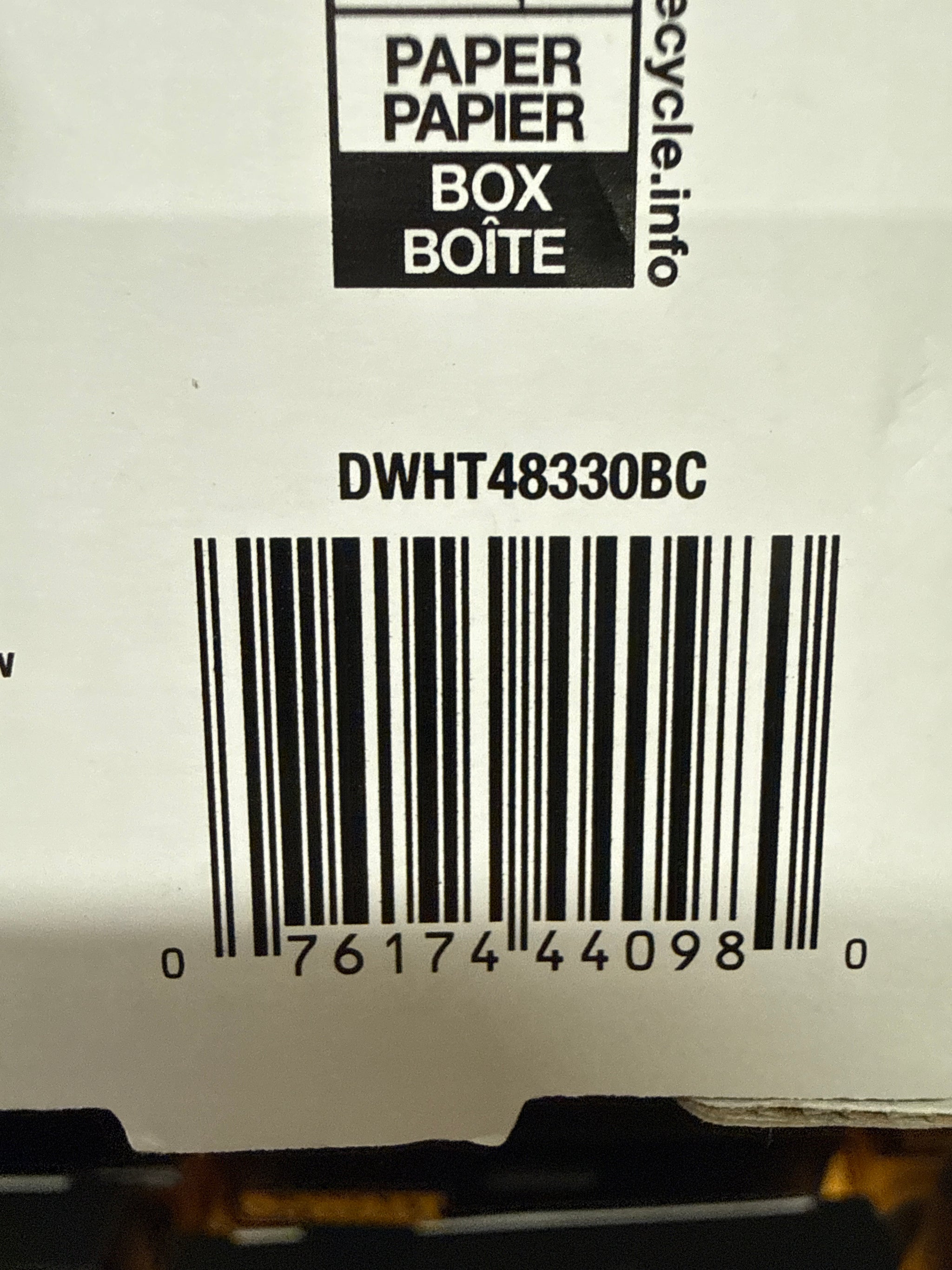 DEWALT DWHT48330BC Bi-Material Chalk Reel Kit 50 ft Blue