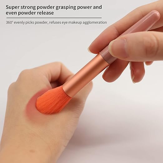 7-Piece Makeup Brusth Se