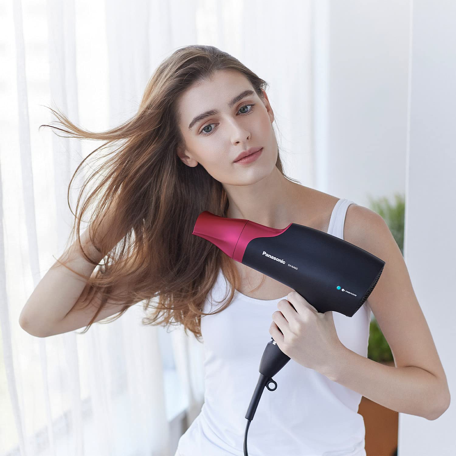 Panasonic EH-NA65-K Nanoe Hair Dryer – Professional Quality with Attachments