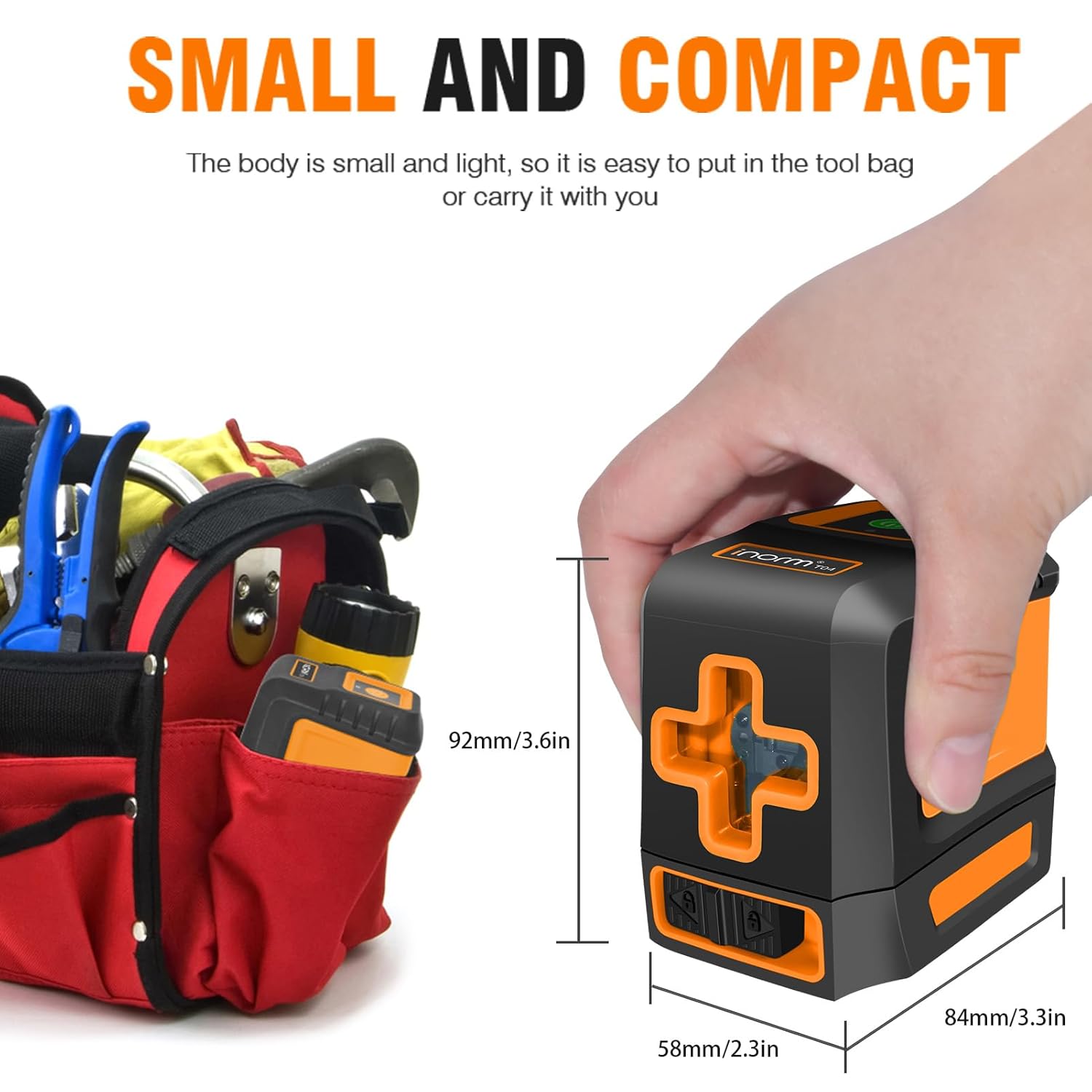 Tacklife Cross Line Laser Level – Model SC-L01