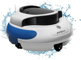 POOLPURE Wireless Pool Robot Cleaner 100 Min Runtime Self-Parking