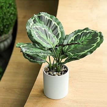 Threshold Artificial Potted Plants Green Faux Plants Indoor Small Fake Plant - OPEN BOX LIKE NEW