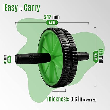 Farsa Fitness Ab Wheel Roller – Core Strength & Stability Exercise Equipment