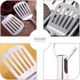 Stainless Steel Slotted Spatula – Durable, Heat-Resistant Kitchen Cooking Tool