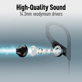 Panasonic RP-BTS10-K Wings Bluetooth Sport Earphones Black