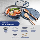 Tramontina 7-Piece All-in-One Plus Pan White