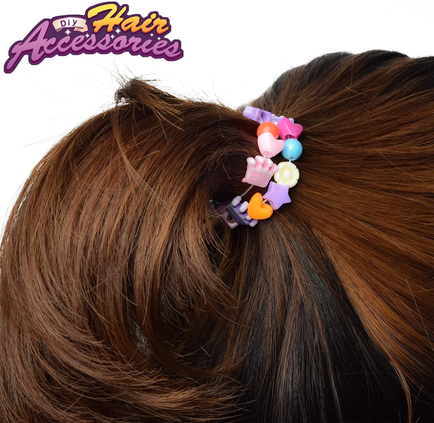 FUN LITTLE TOYS Pop Beads Jewelry Making Kit – 2000+ PCS DIY Bracelet & Necklace Set for Girls Ages 6+