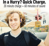 Panasonic RP-BTS10-K Wings Bluetooth Sport Earphones Black