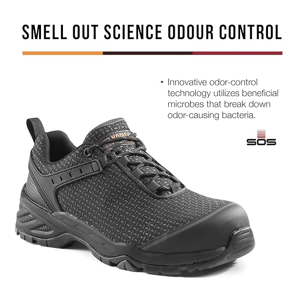 Kodiak Men's Ramble Composite Toe Industrial Boot, Black, 9.5