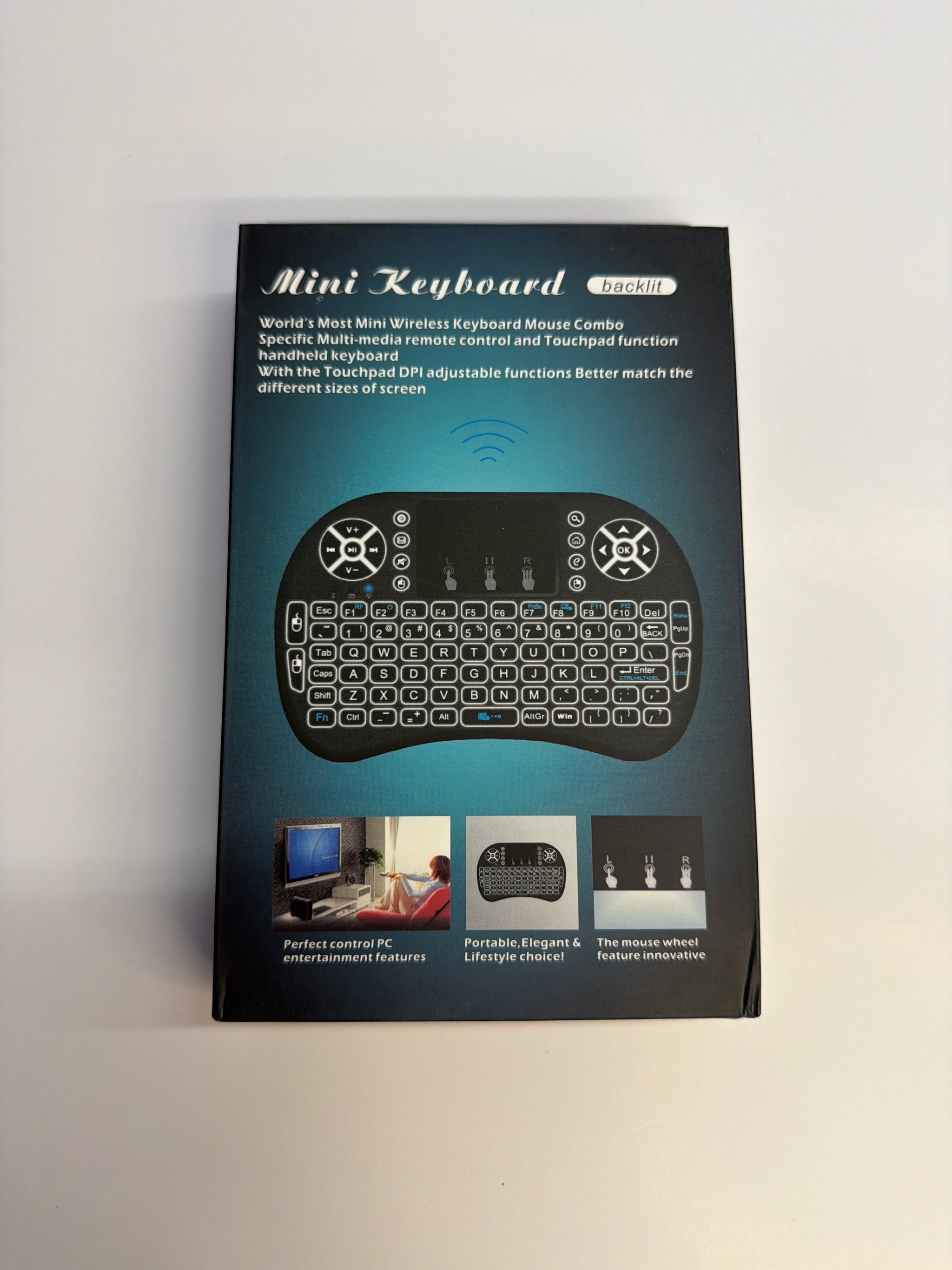 Wireless Mini Keyboard with Touchpad product image