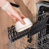 Porcelain Salad Bowls Set Of 6 - Serving Bowl for Desserts, Ice Cream, Cereal, Rice, Oatmeal - 4.2 х 2 inches - Sandy