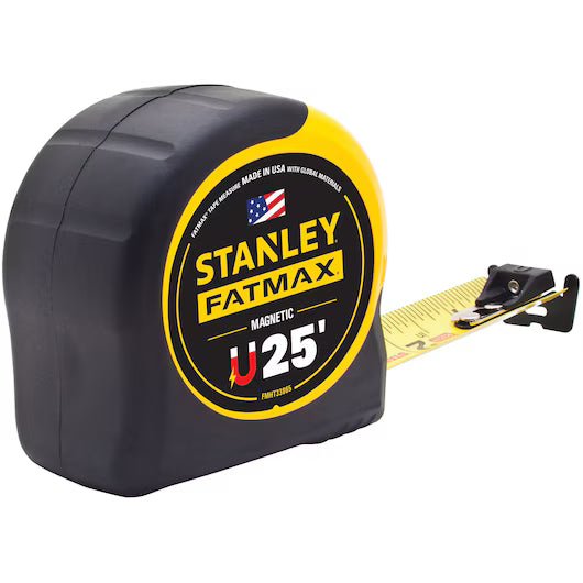 Stanley FatMax 25 ft Heavy-Duty Tape Measure (Model FMHT33865)