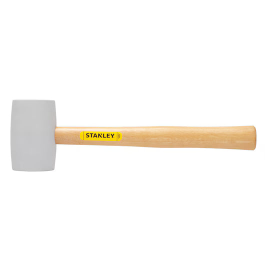 Stanley 16 oz. Rubber Mallet – Non-Marring Head with Fiberglass Handle (STHT56145)