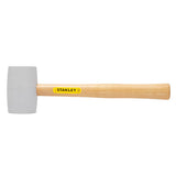 Stanley 16 oz. Rubber Mallet – Non-Marring Head with Fiberglass Handle (STHT56145)