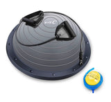 NICEC Large Balance Ball – Silver | Exercise & Stability Ball for Fitness & Core Training