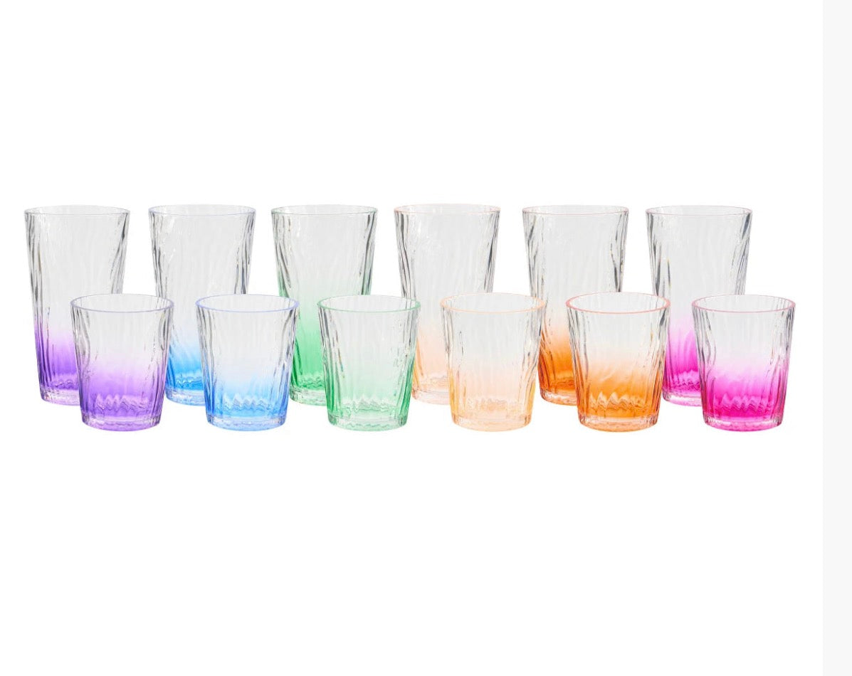 Trudeau Tumbler Set, Pack of 12