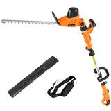 Garcare GPHT06 Corded 2-in-1 Pole Hedge Trimmer product image