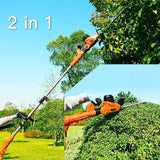 Garcare GPHT06 Corded 2-in-1 Pole Hedge Trimmer – Powerful & Adjustable