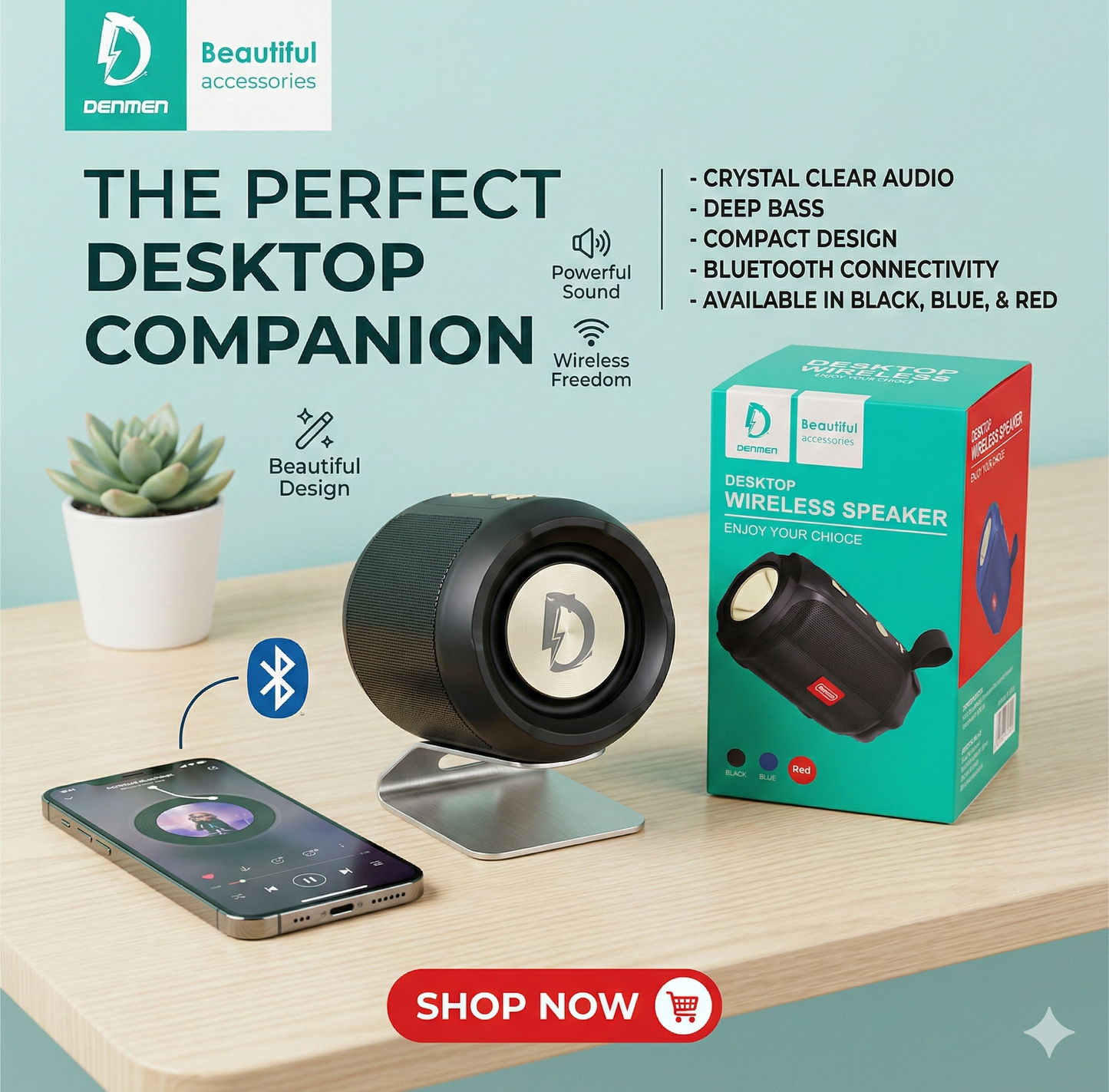Denmen Bluetooth Speaker