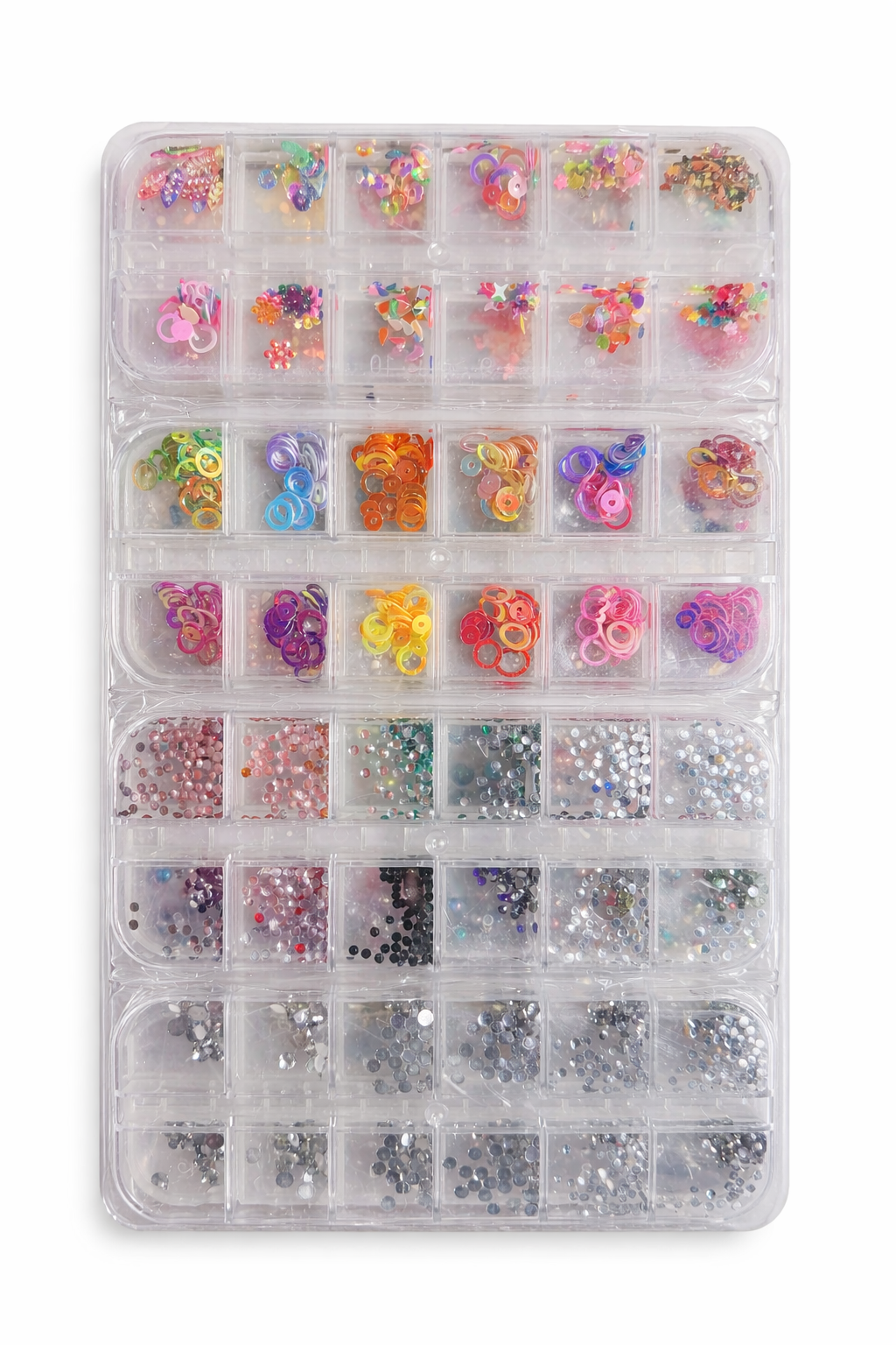Professional Nail Art Rhinestone Kit (11 Pack with Stone Pen & Brush)