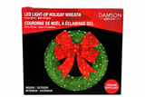 LED Light-Up Holiday Wreath – 36 in / 170 Lights