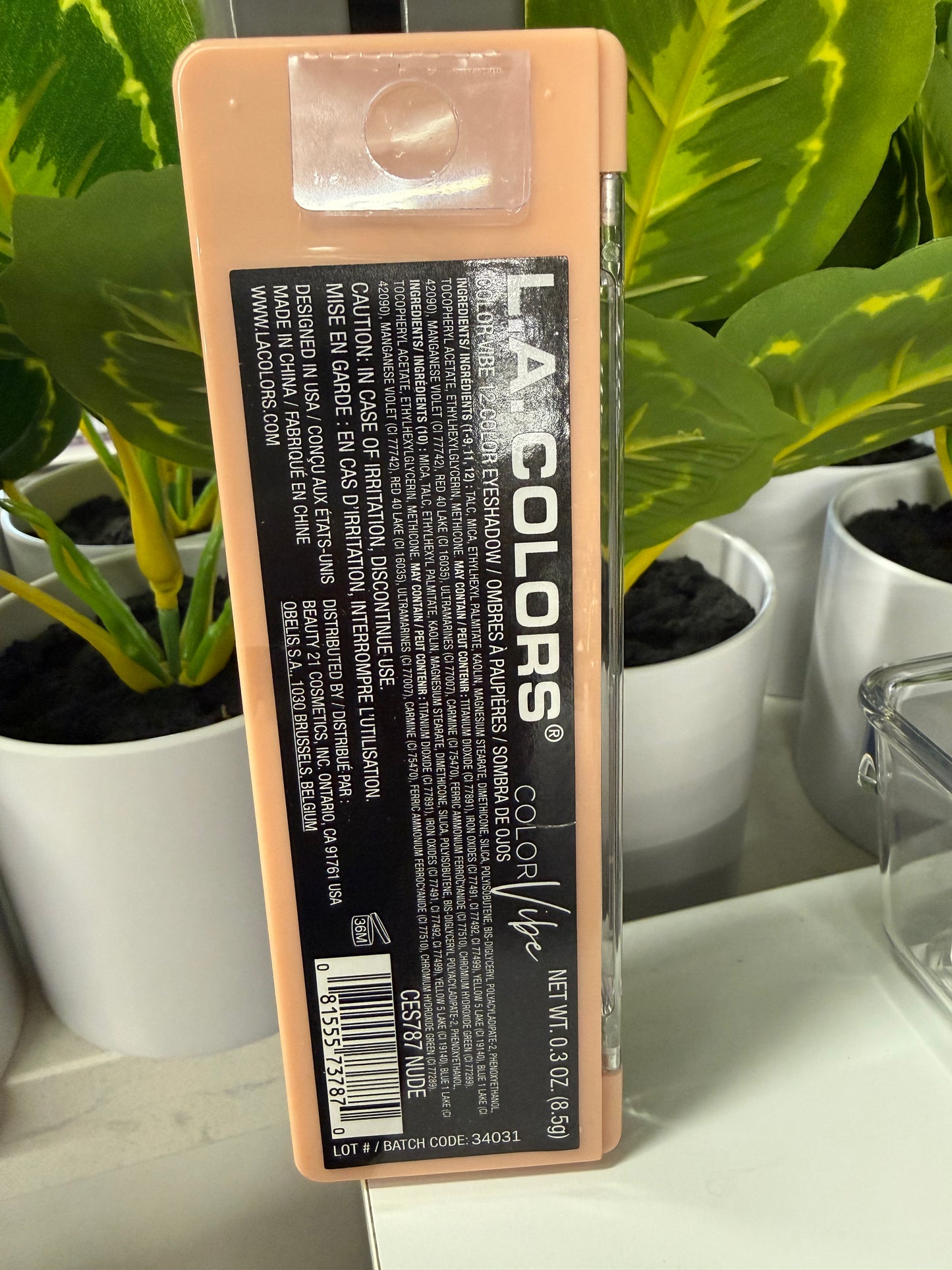 LA Colors Vibe Bright Eyeshadow Palette – 12 Shades