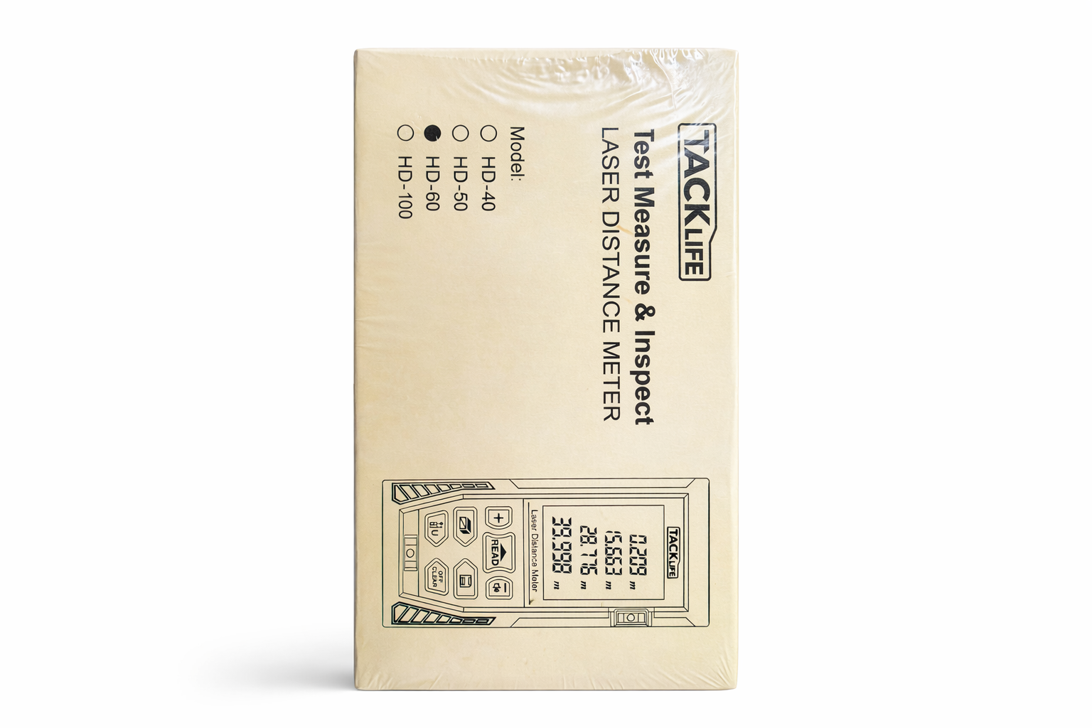 Tacklife Laser Distance Meter – Test, Measure & Inspect Tool