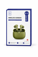 Wireless NE-119 HiFi Stereo Earbuds with HD Microphone