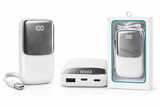 Power Bank KP-200 – 20,000mAh with LED Digital Display & Quick Charge