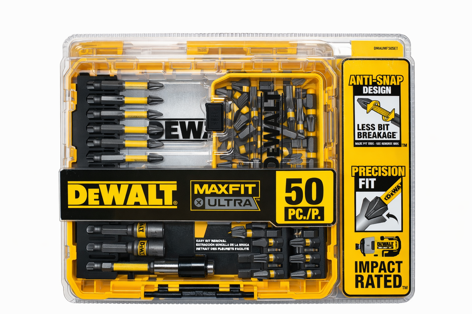 DeWalt Professional Drill & Driver Accessory Set (DWAUMF5SET) – Multi-Purpose Bit Kit for Drilling & Fastening