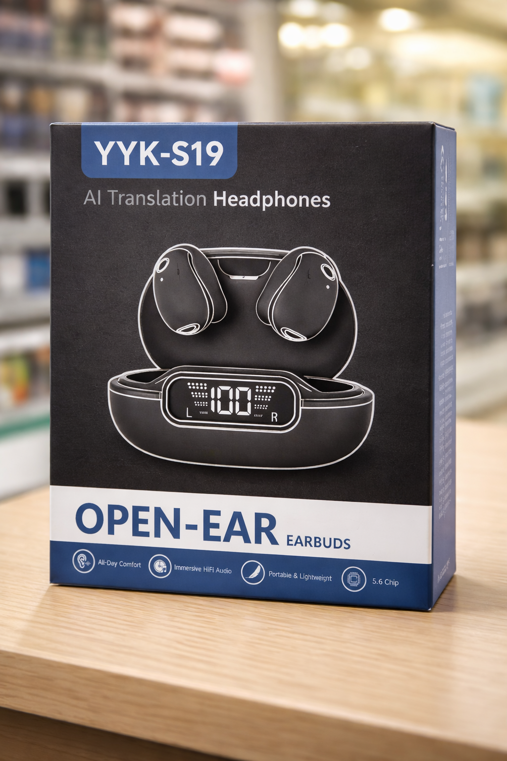 YYK-S19 AI Translation Open-Ear Wireless Headphones
