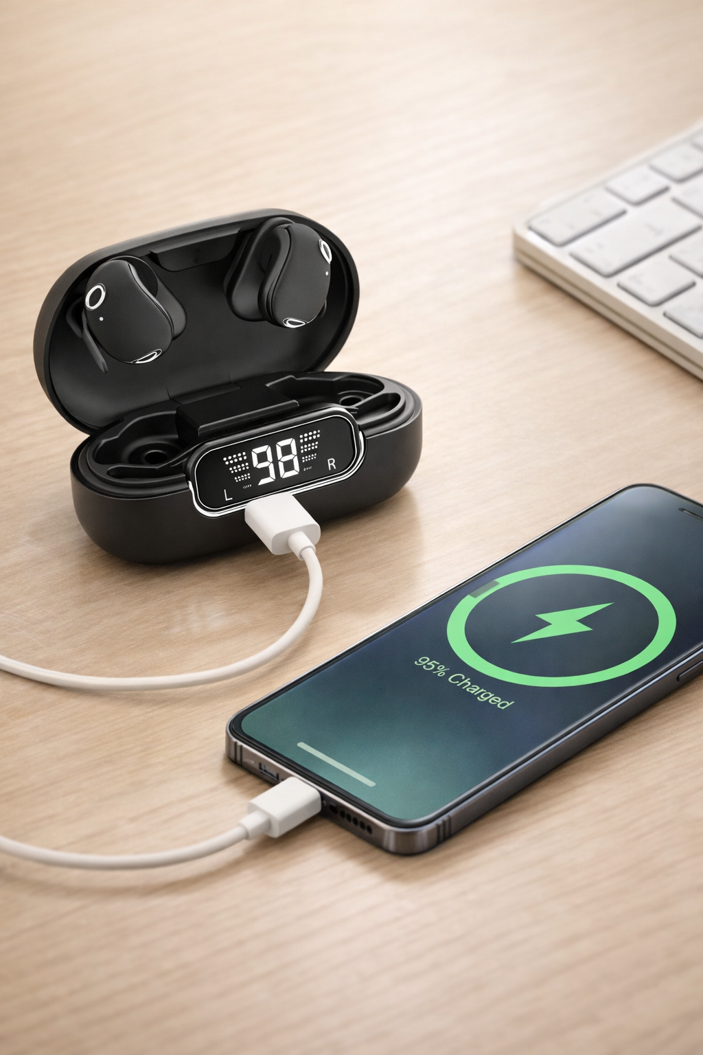 YYK-S19 AI Translation Open-Ear Wireless Headphones