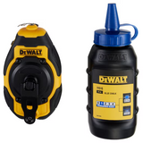 DEWALT DWHT48330BC Bi-Material Chalk Reel Kit 50 ft Blue