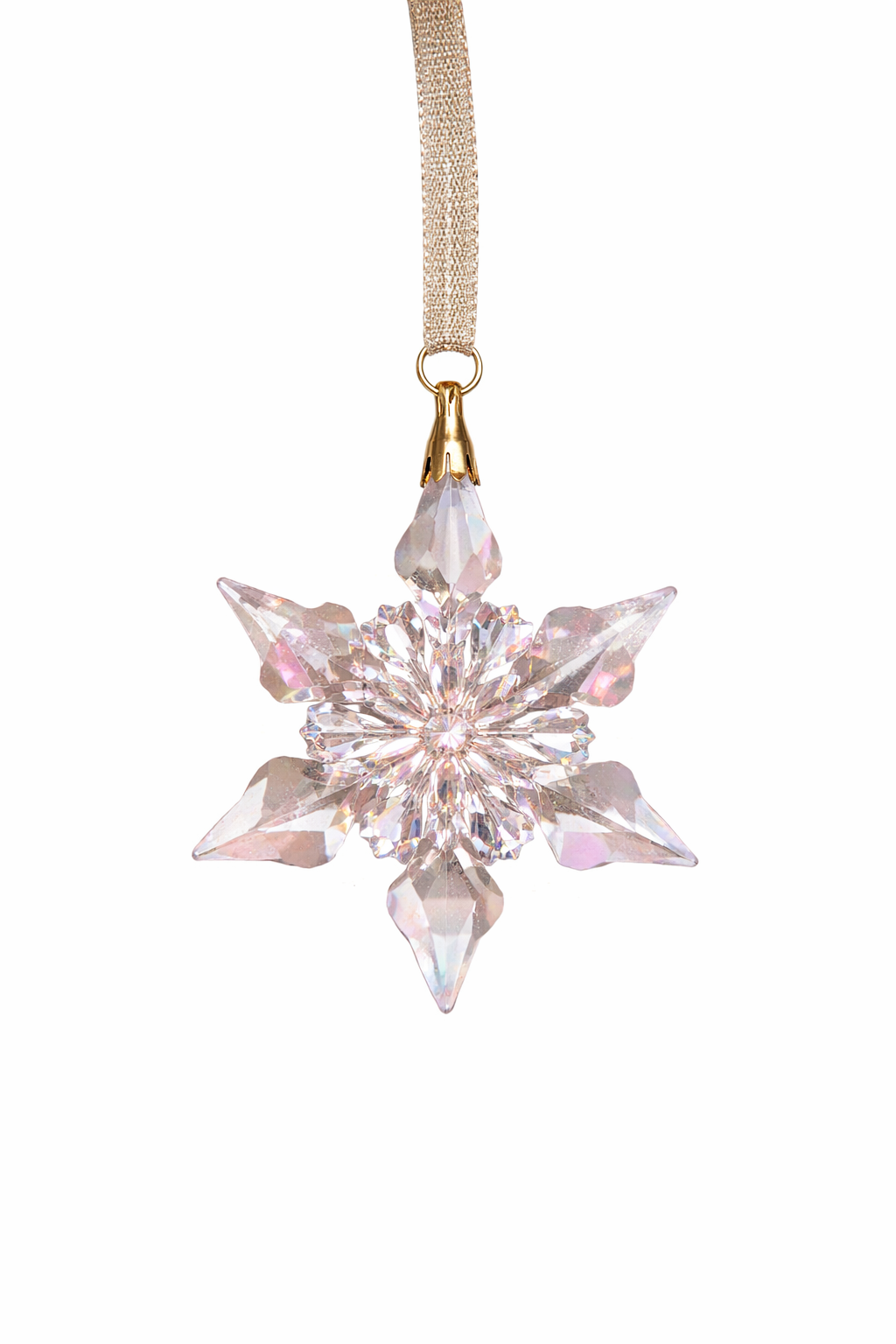 Swarovski Shimmer Coated Snowflake – Exclusive Crystal Ornament