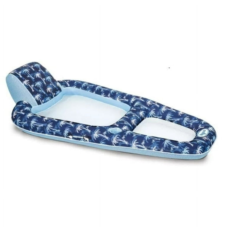 Aqua Luxury Extra Long 5' 8" Inflatable Pool Lounger