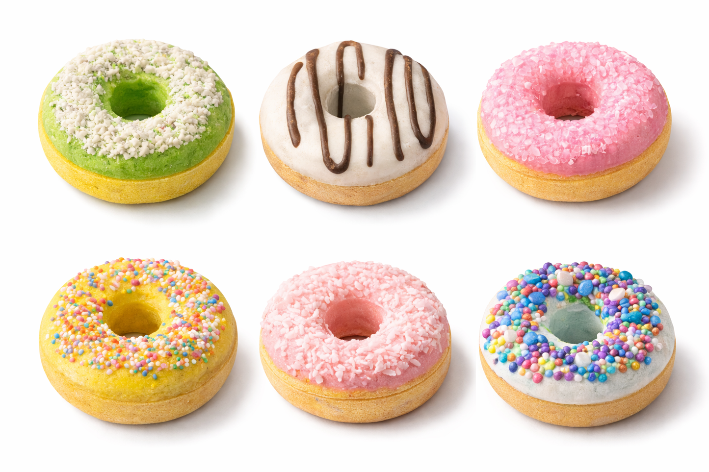 Winter in Venice Donut Bath Bombs – 3-Pack