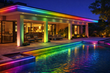 FBZ 120m Outdoor LED Strip Lights Waterproof Music Sync RGB Exterior Rope Lights 400ft