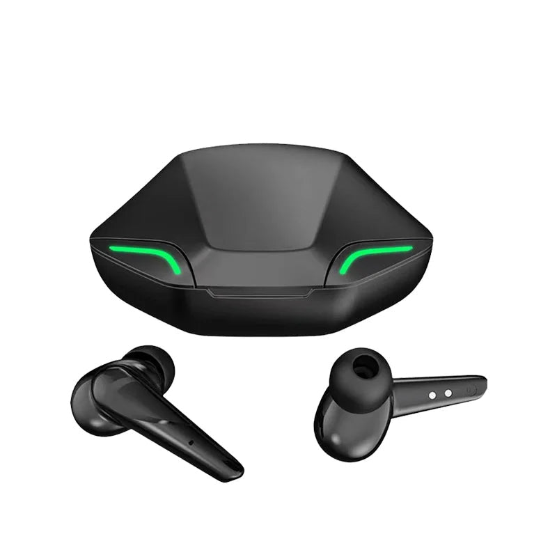 G11 Earphone - 5.0 Wireless Stereo HiFi Bule-Tooth Headset - Low Latency Noise Cancelling Headset